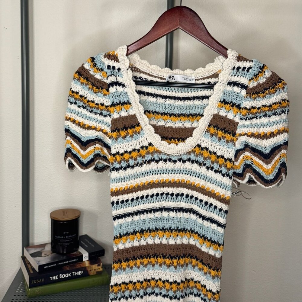 ZARA Crochet Dress